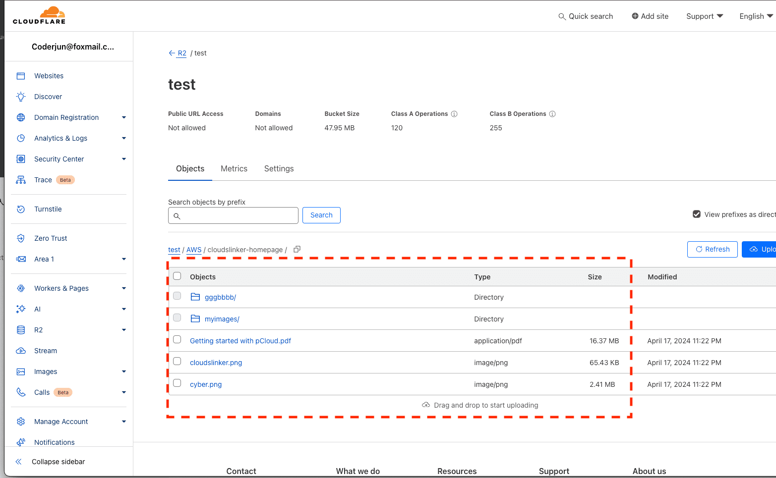 Verifying Data Transfer on CloudsLinker