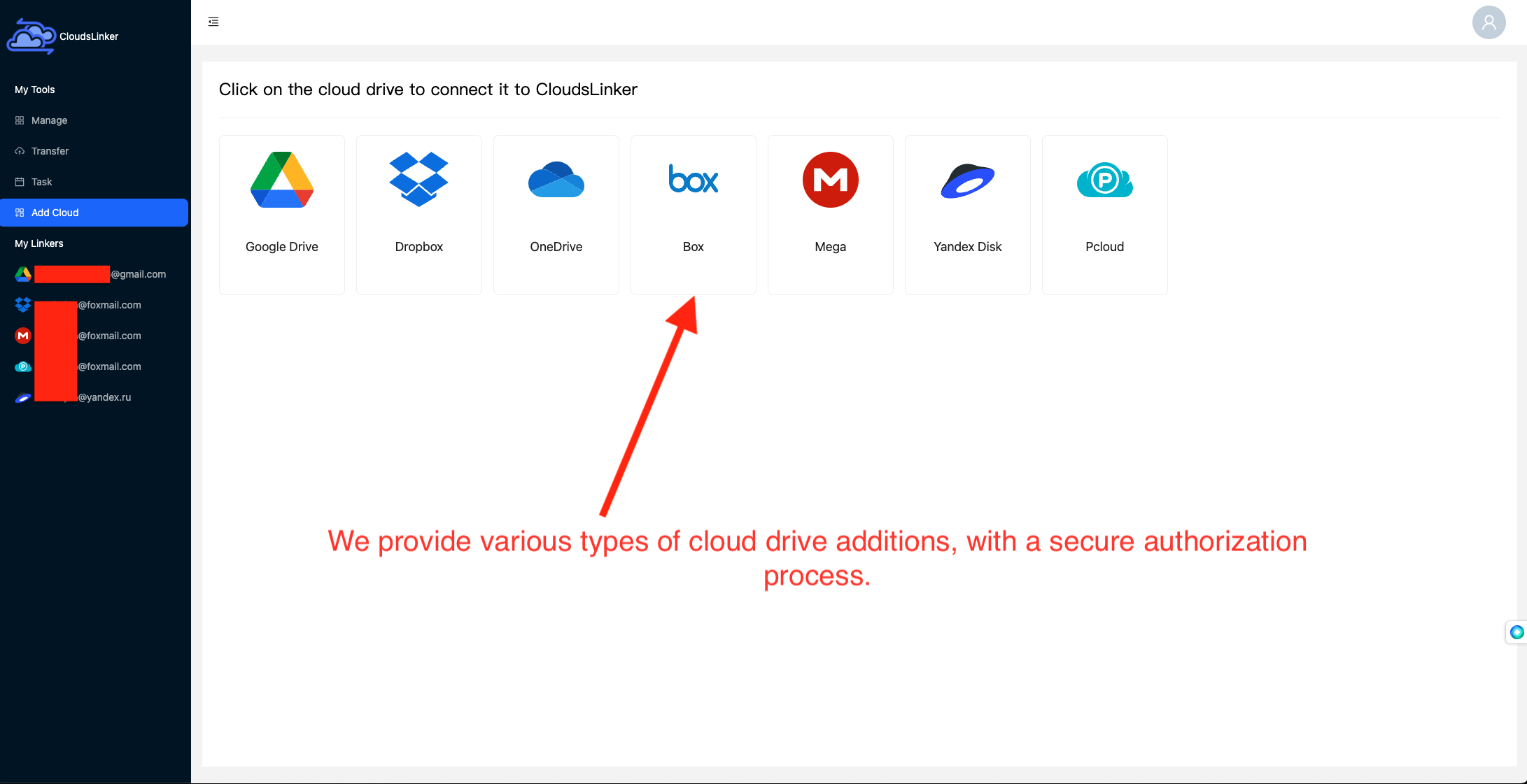 CloudsLinker Demo